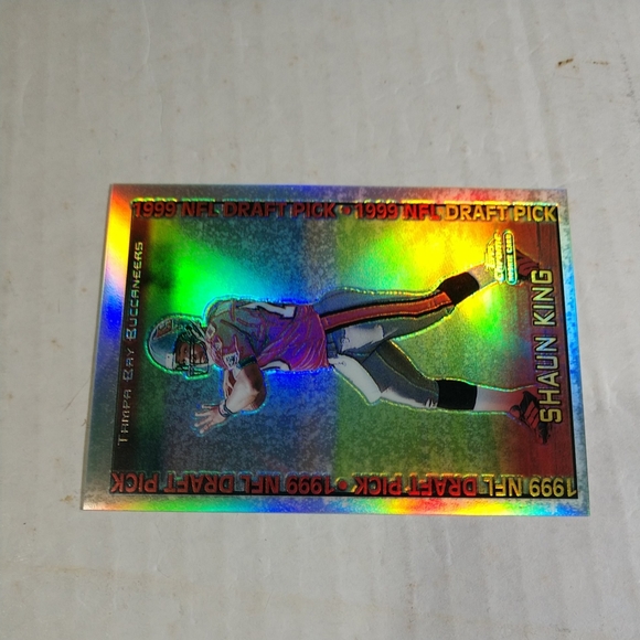 1999 Topps Chrome Shaun King Rookie #156 Refractor Tampa Bay Buccaneers - Picture 2 of 8
